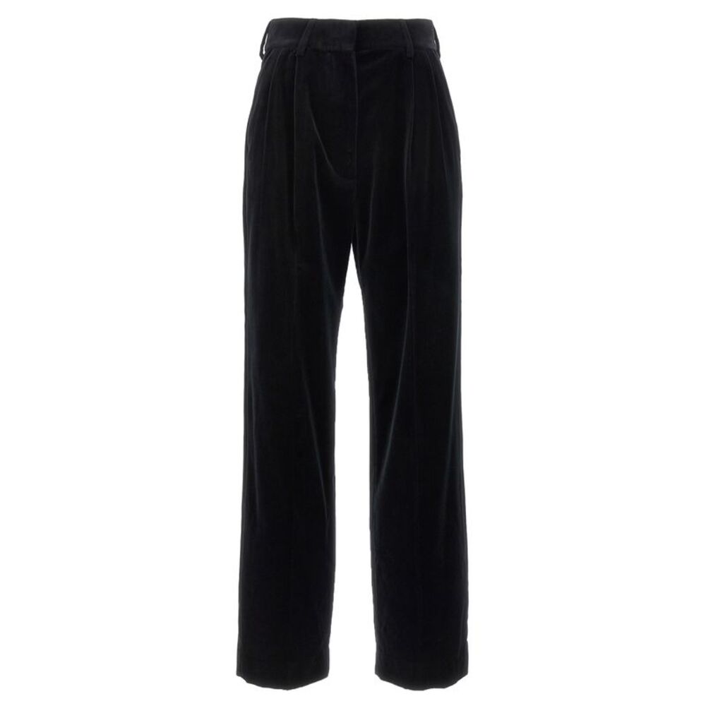 Blazé Milano Black Cotton Dress Women's Pants